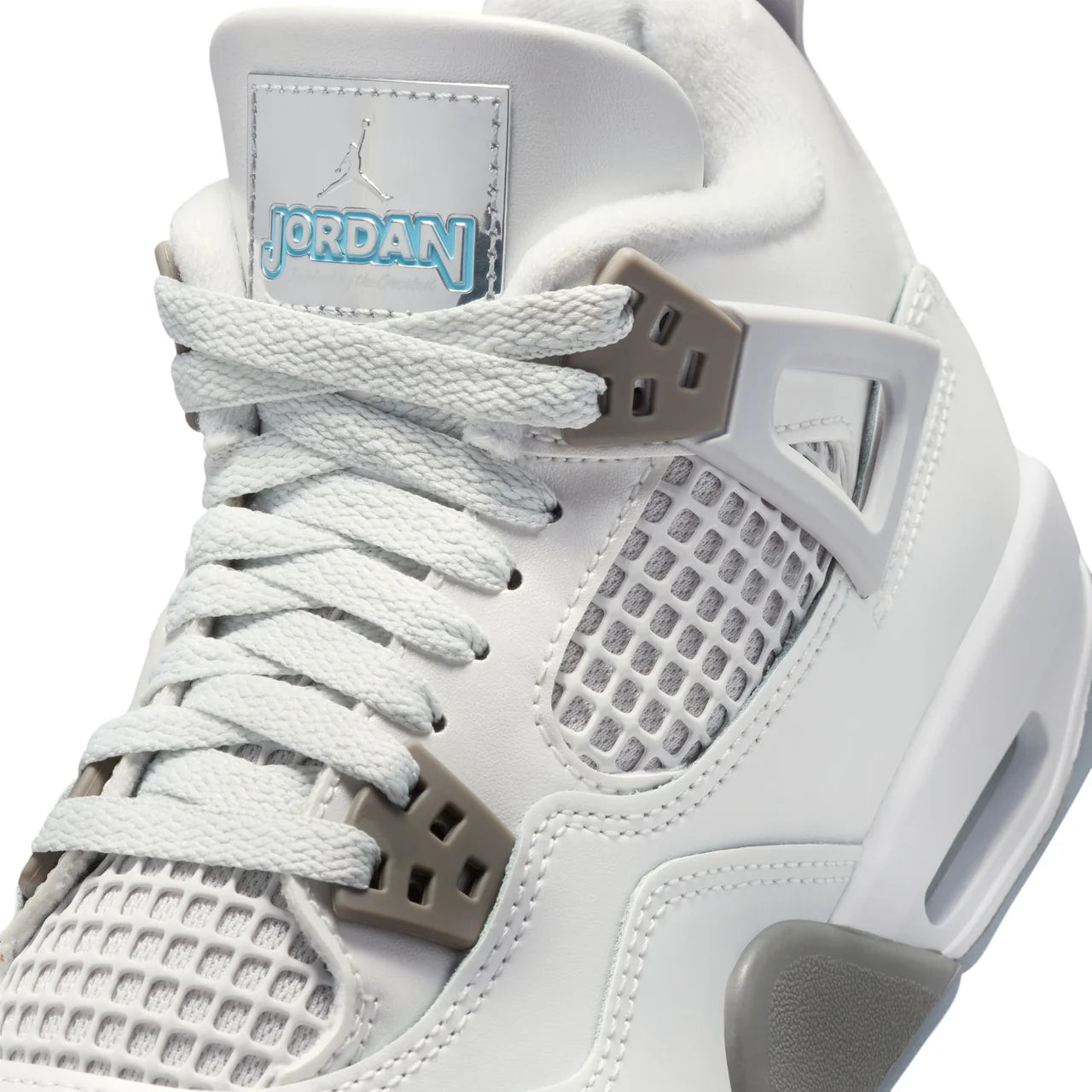Jordan 4 Retro Photon Dust Blue Chill (GS)