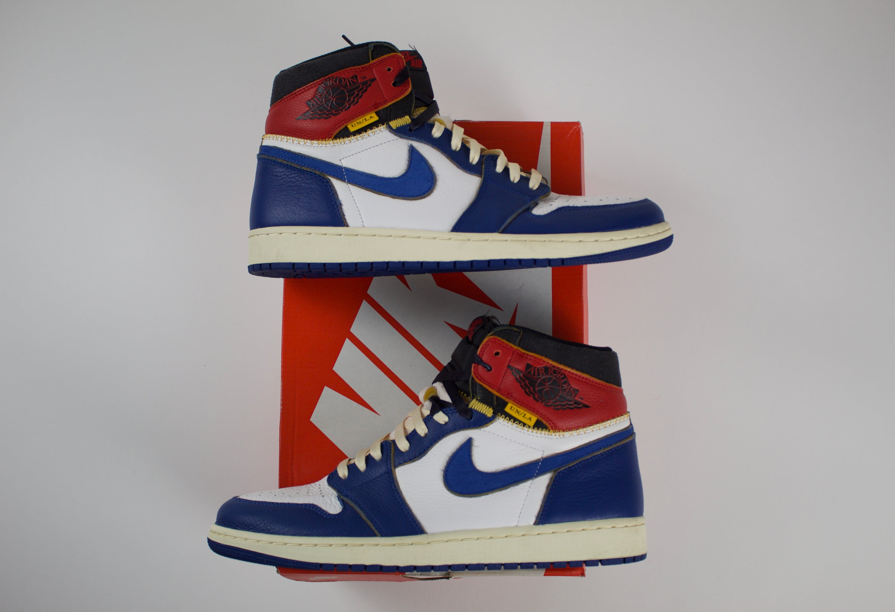 (PRE-OWNED) Jordan 1 Retro High Union Los Angeles Storm Blue