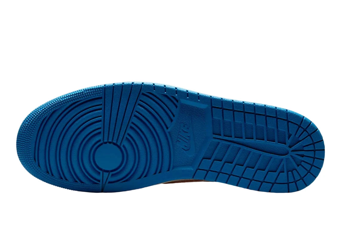 Jordan 1 Retro Low Fragment x Travis Scott Sail Military Blue