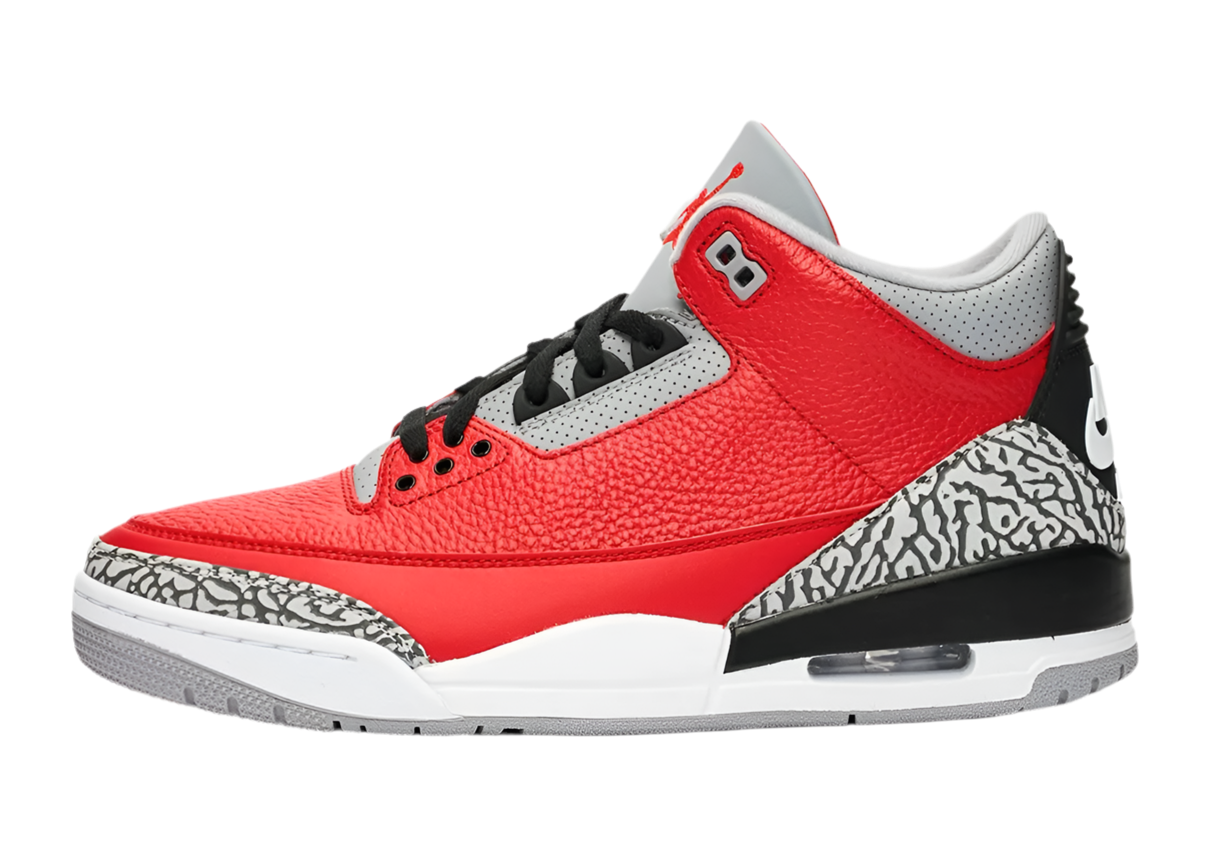 (PRE-OWNED) Jordan 3 Retro SE Fire Red (GS)