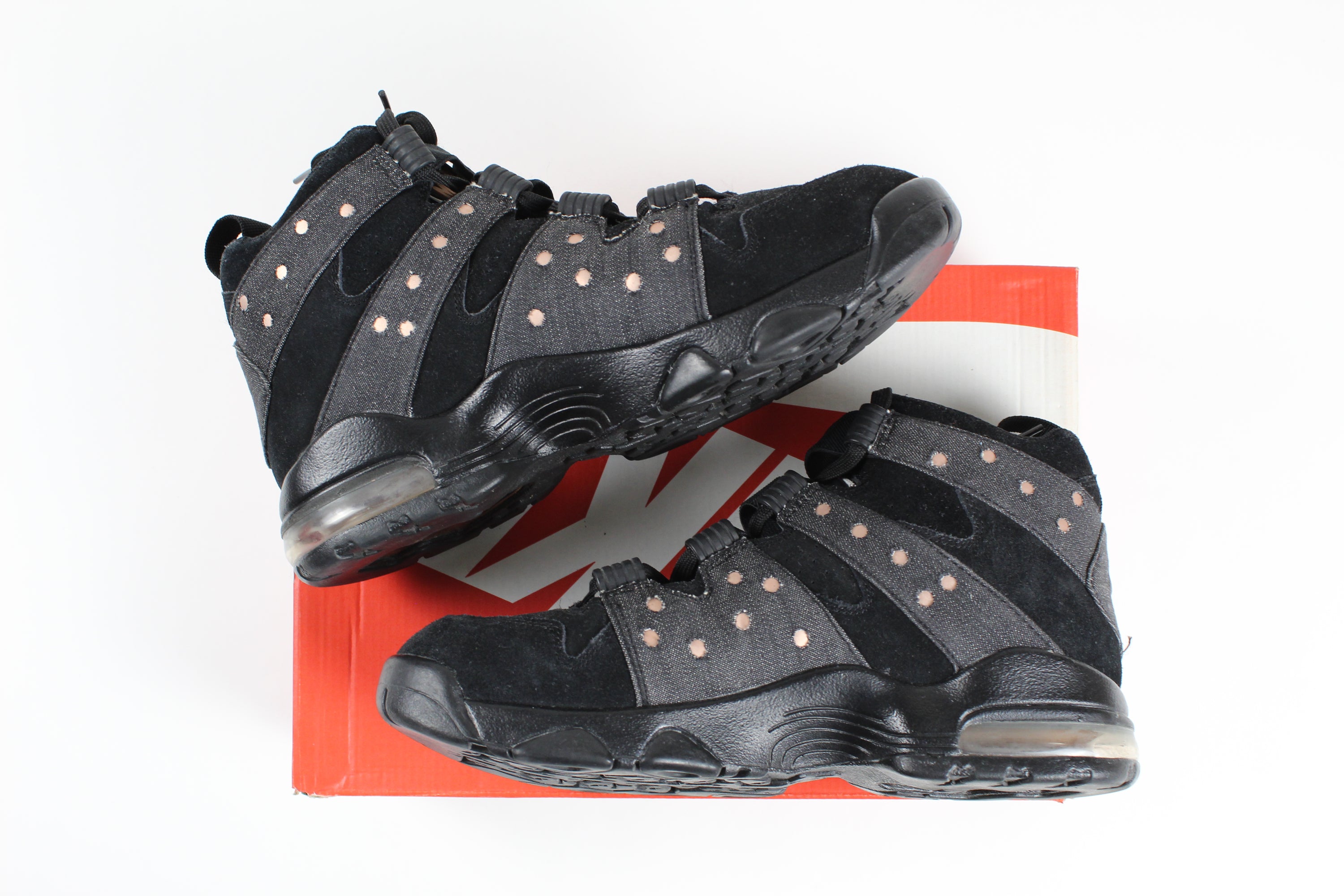 (PRE-OWNED) Nike Air Max 2 CB '94 Black Denim