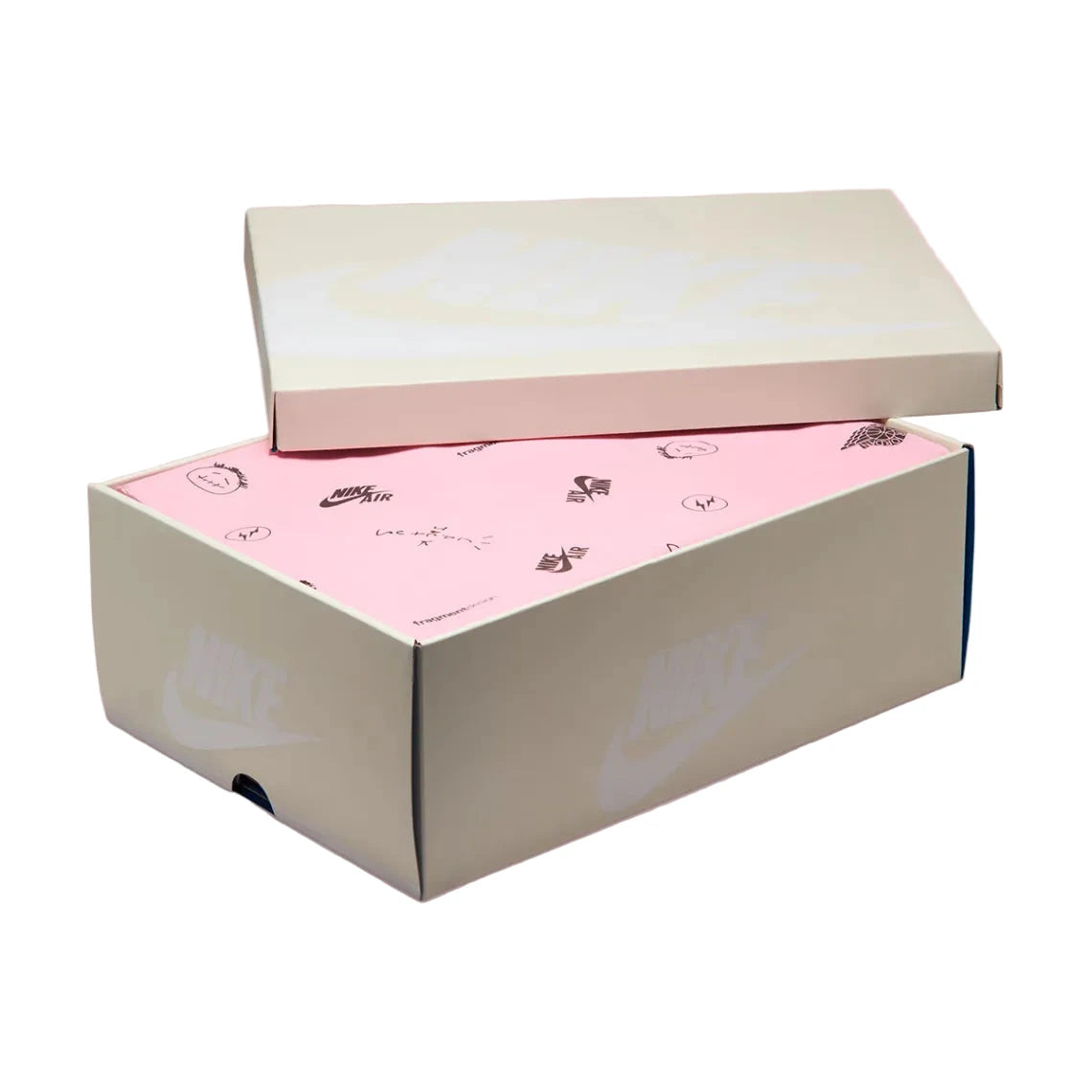 Jordan 1 Retro Low Fragment x Travis Scott Sail Military Blue