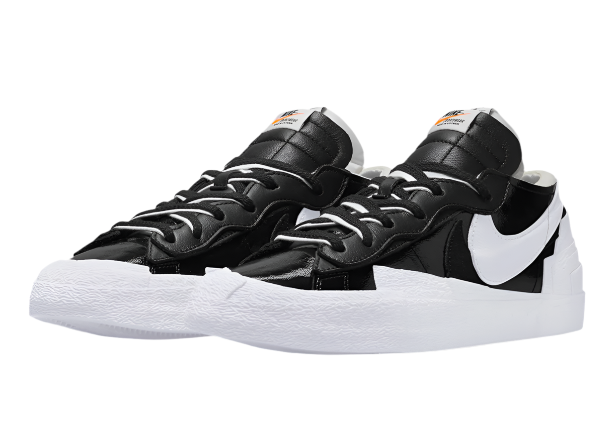 Nike Blazer Low Sacai Black Patent Leather