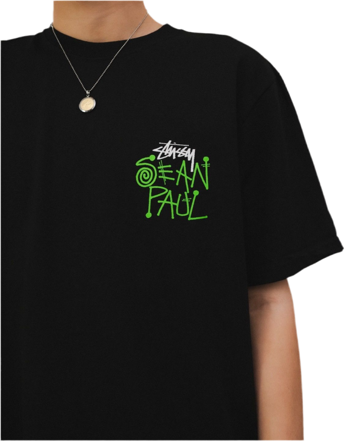 Stussy x Sean Paul Tee Black