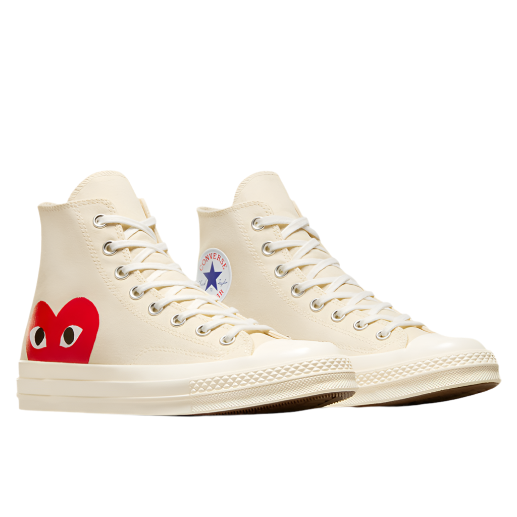 Converse Chuck Taylor All Star 70 Hi Comme des Garcons PLAY White