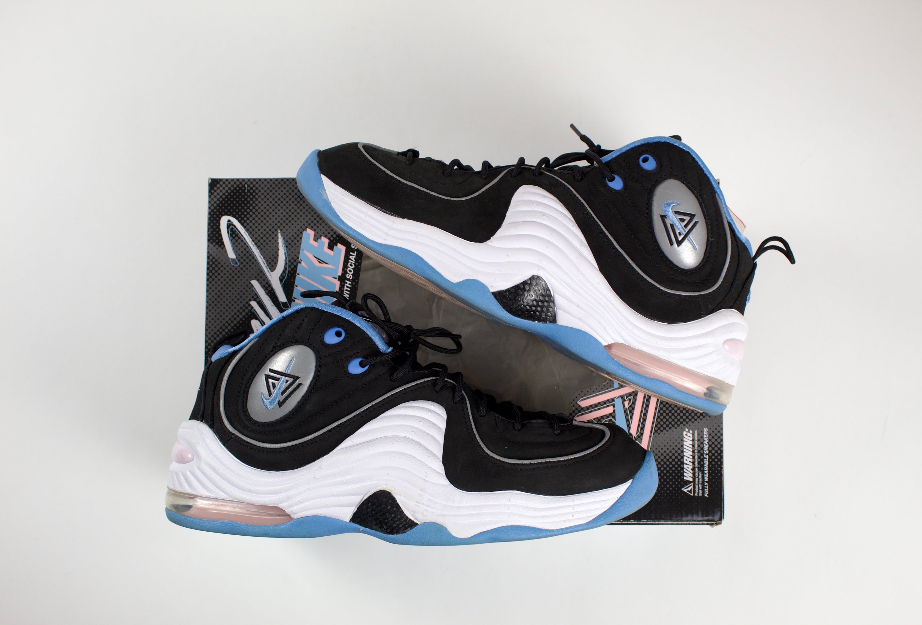 (PRE-OWNED) Nike Air Penny 2 Social Status “Playground Black