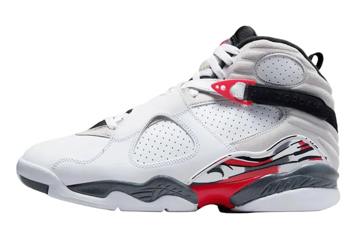 Jordan 8 Retro White True Red (2025)