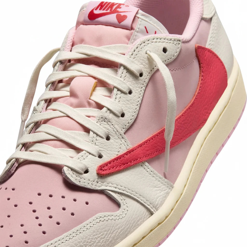Jordan 1 Retro Low OG SP Travis Scott Sail Tropical Pink