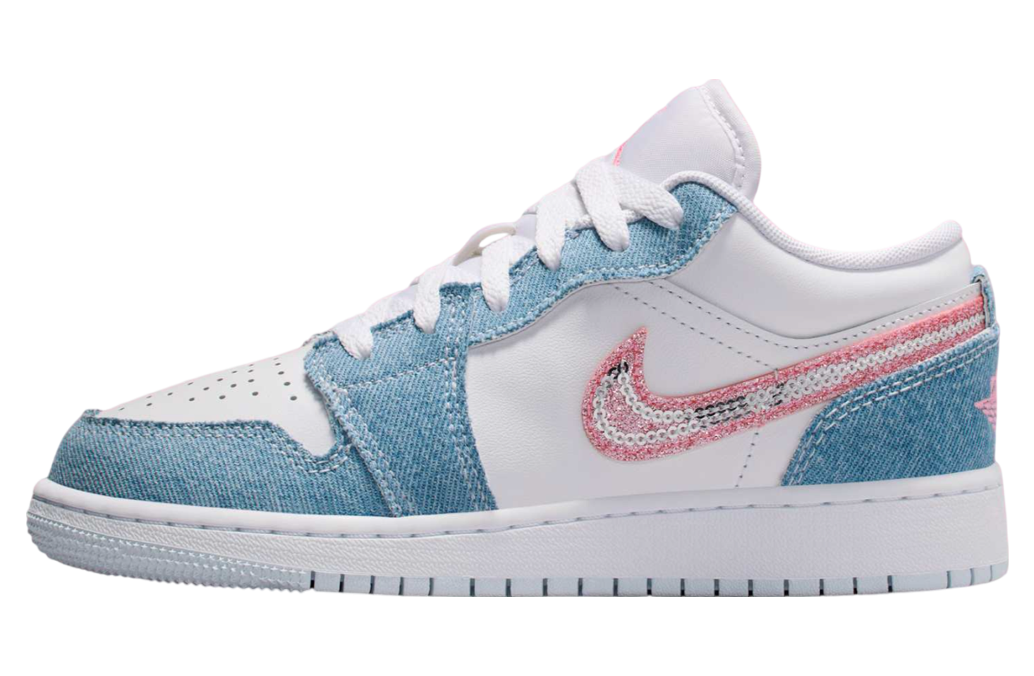 Jordan 1 Low SE Denim Sequin (GS)