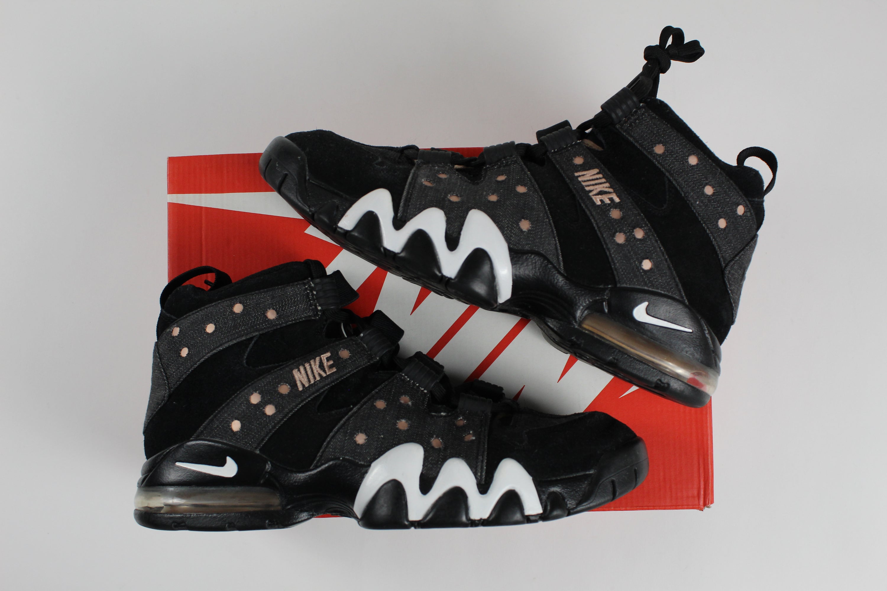(PRE-OWNED) Nike Air Max 2 CB '94 Black Denim
