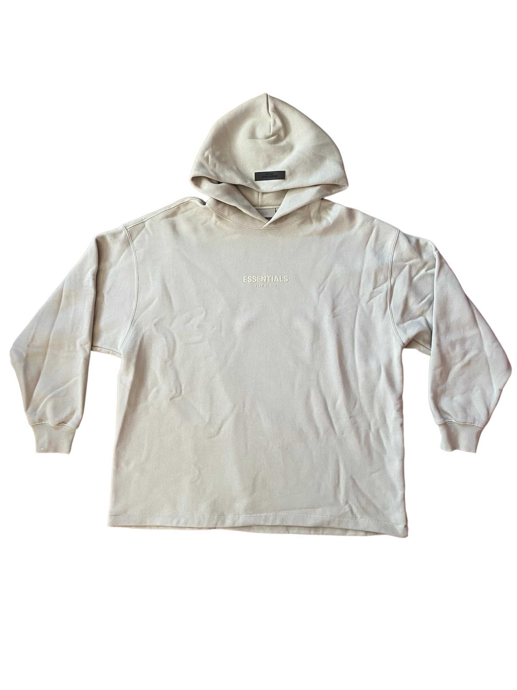 (PRE-OWNED) Fear of God Essentials Relaxed Hoodie Smoke