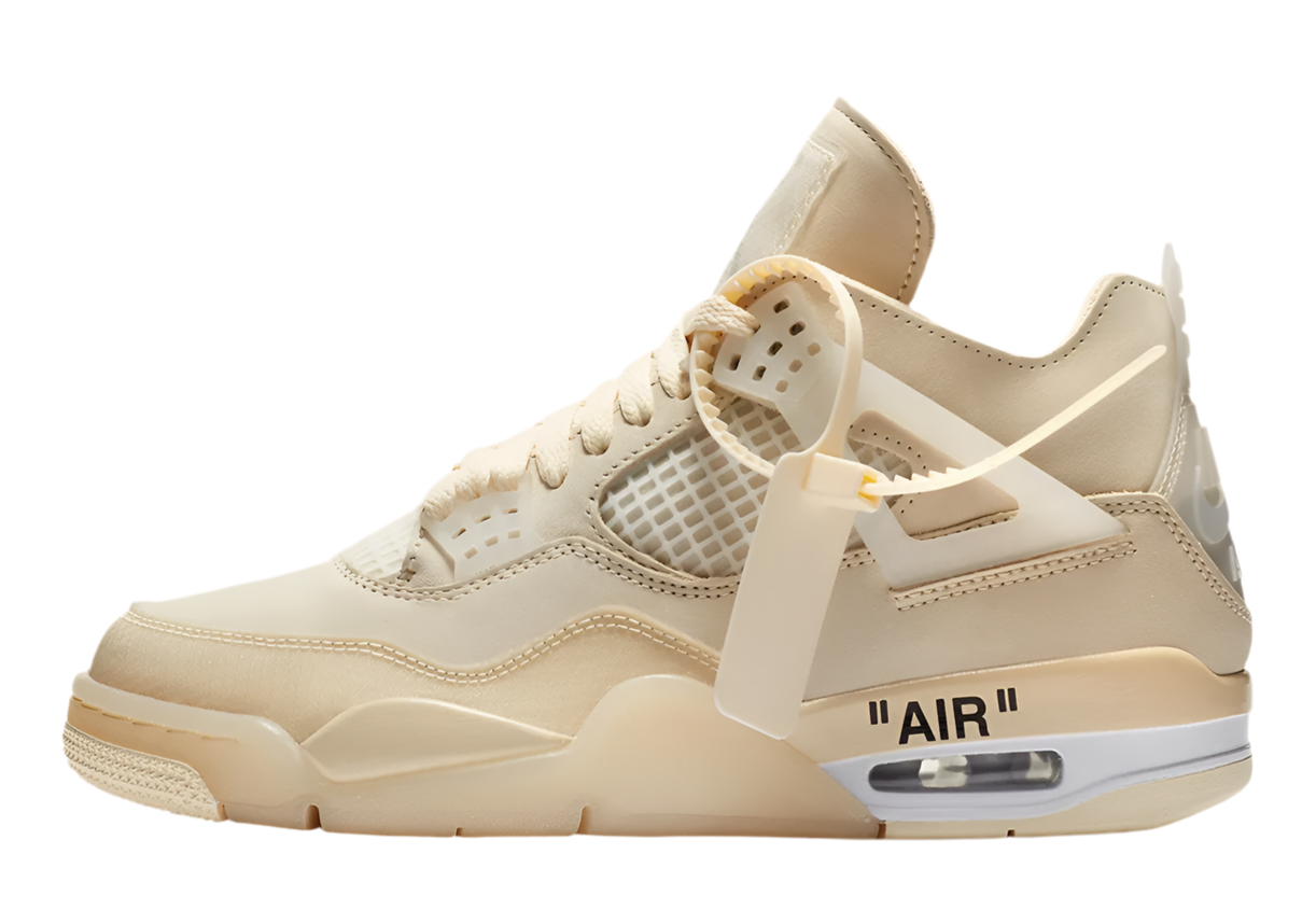 (PRE-OWNED) Jordan 4 Retro Off-White Sail (WMNS)