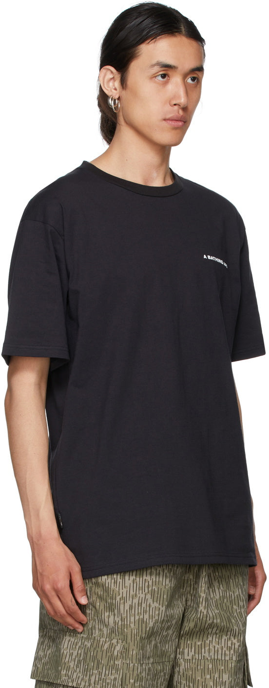 BAPE Bathing Ape Codura Wide Tee Black