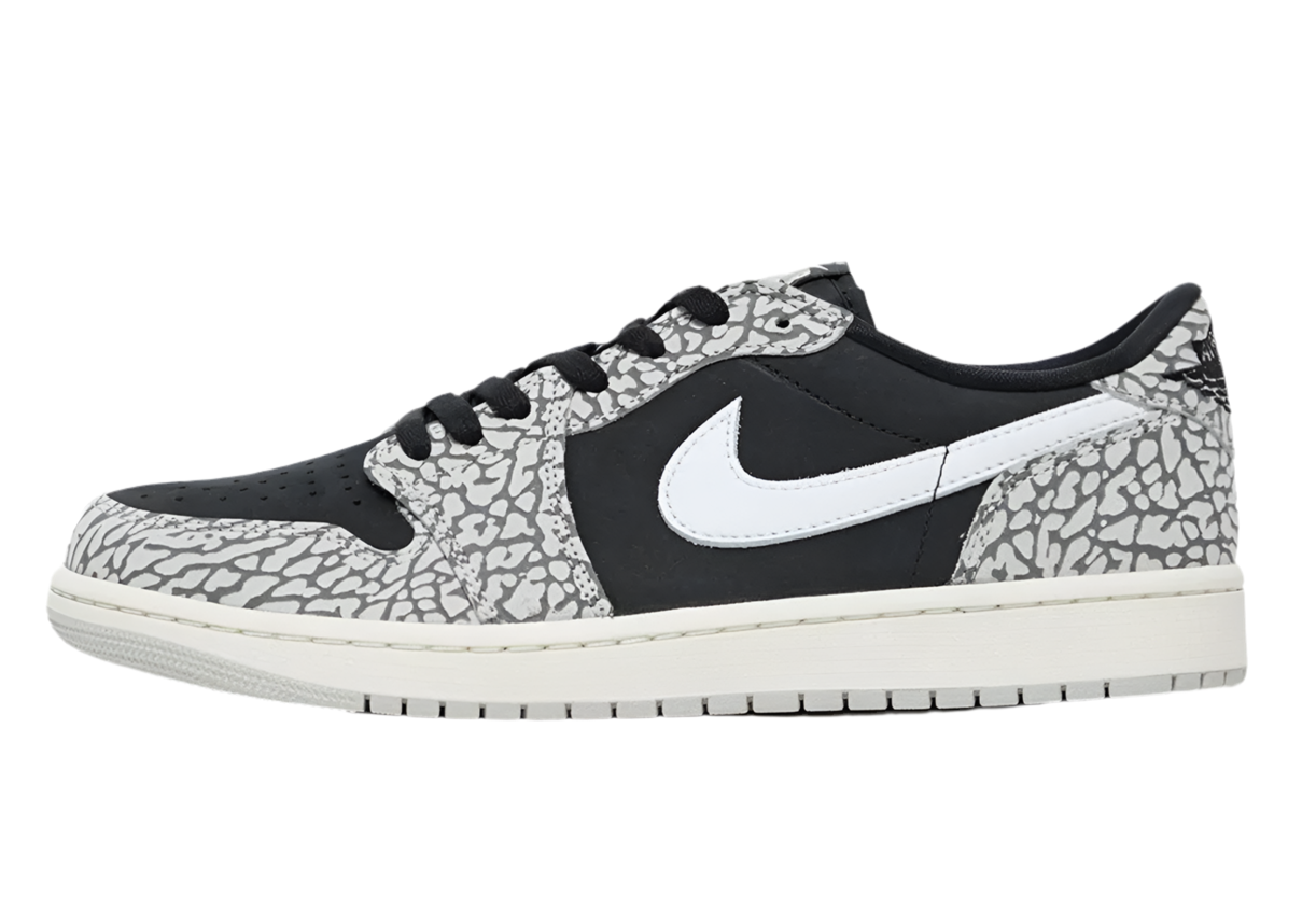 Jordan 1 Retro Low OG Black Cement