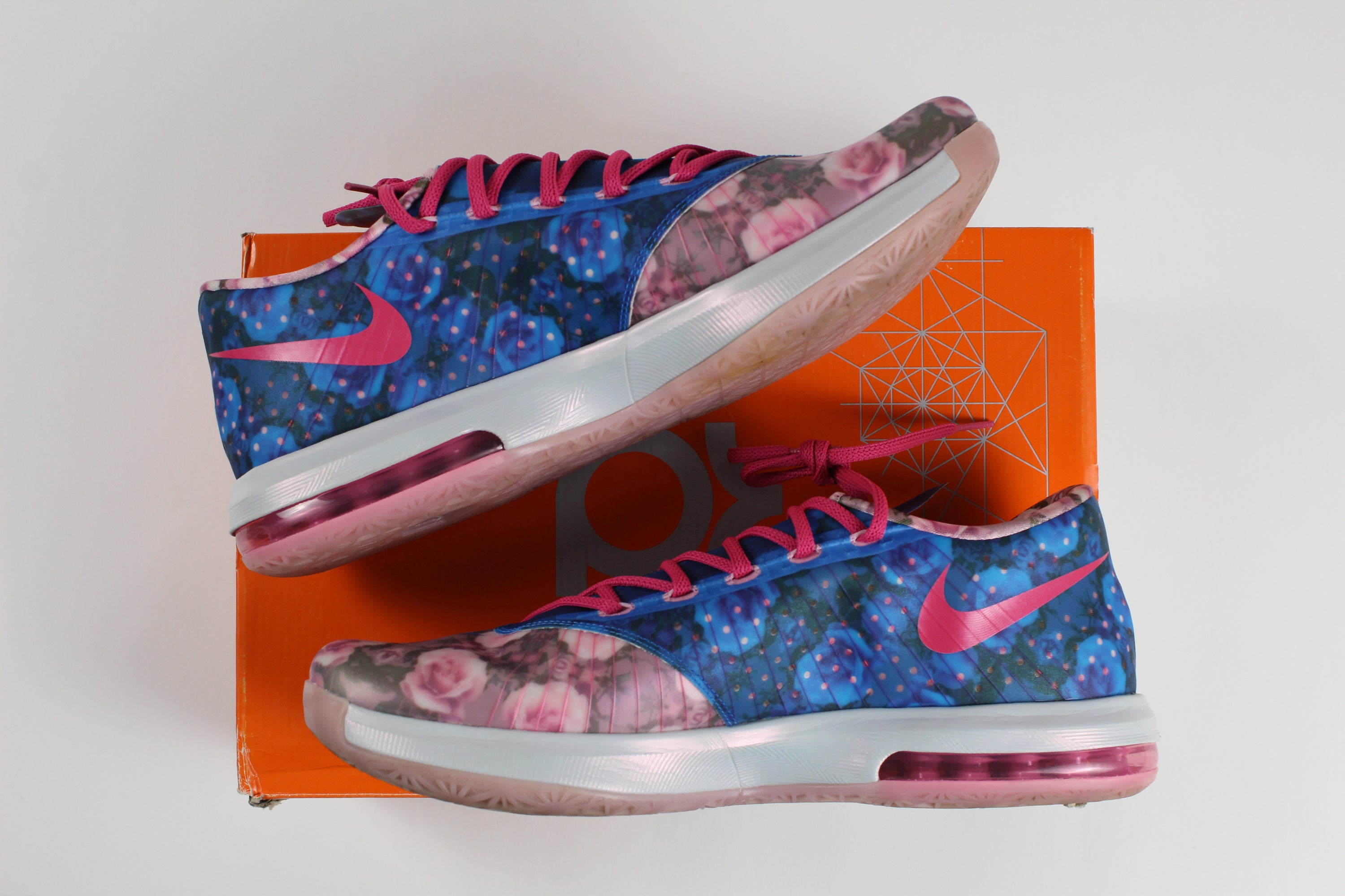 (PRE-OWNED) Nike KD 6 Aunt Pearl