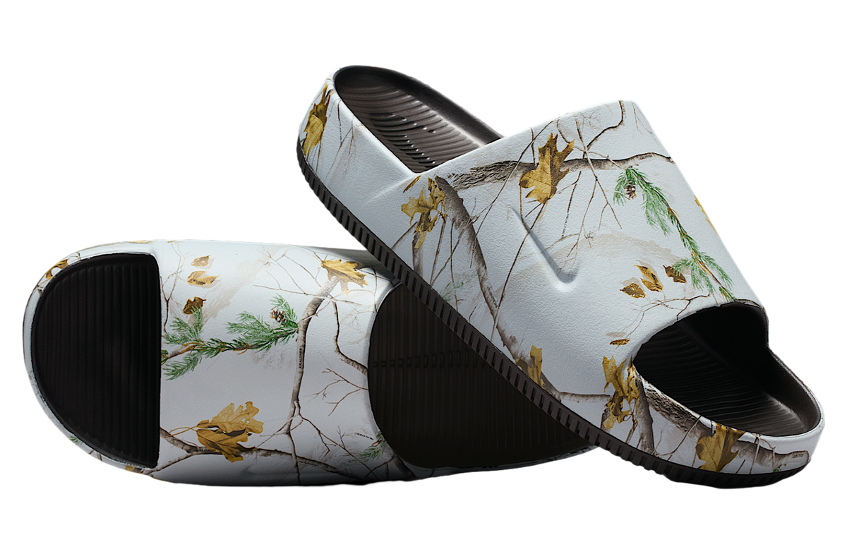 Nike Calm Slide Realtree Camo Velvet Brown