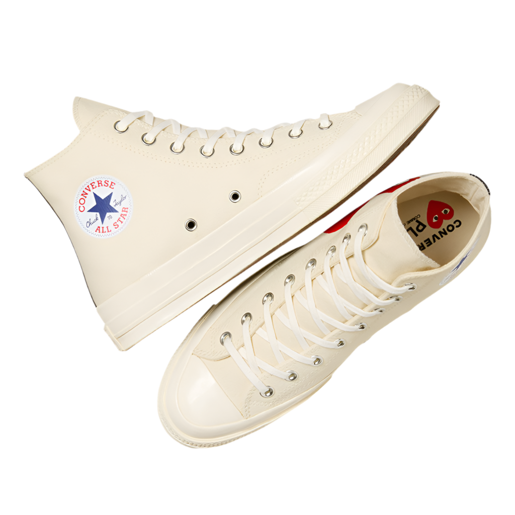 Converse Chuck Taylor All Star 70 Hi Comme des Garcons PLAY White