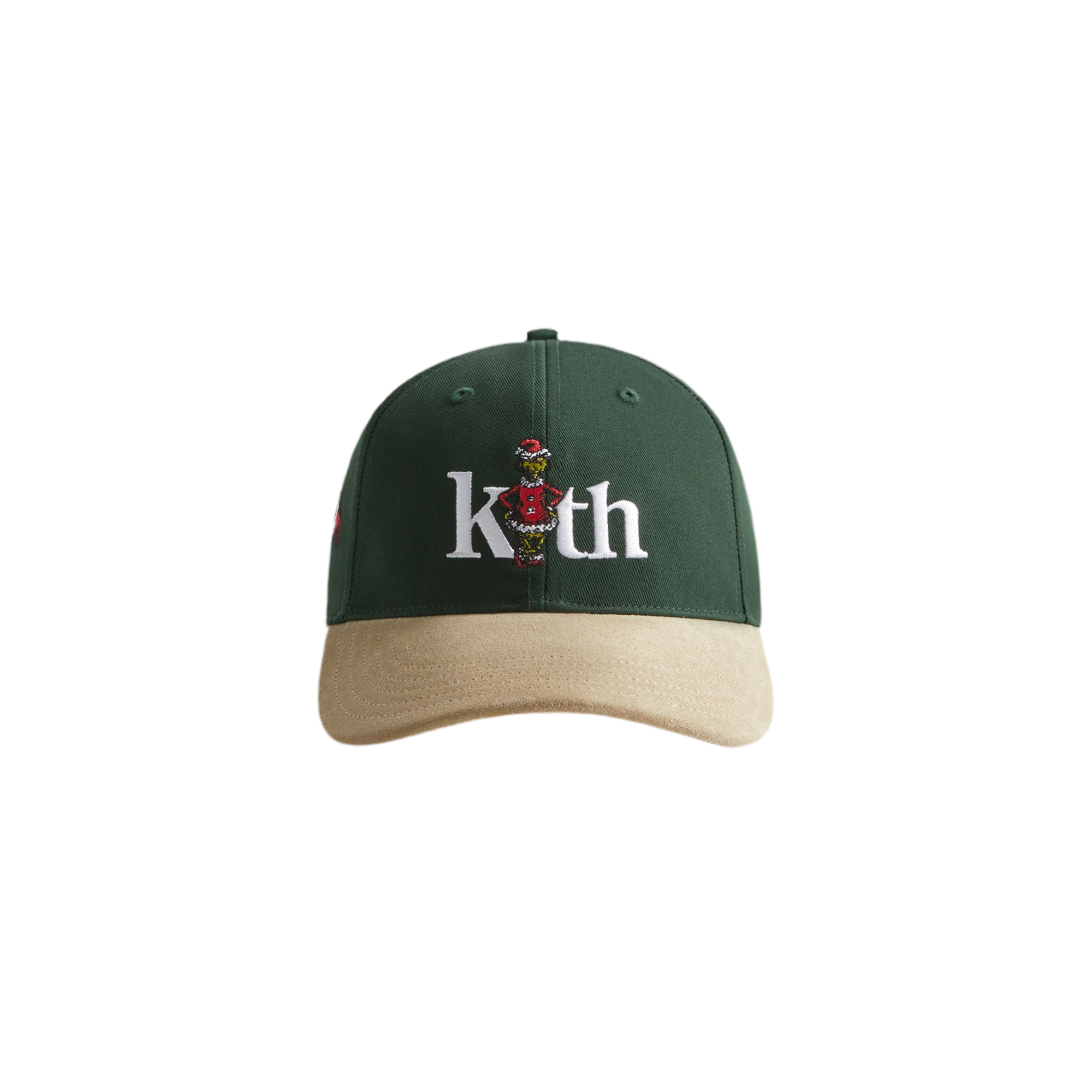 Kith x The Grinch Suede Brim Aaron Cap