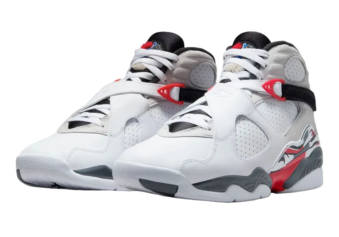 Jordan 8 Retro White True Red (2025)