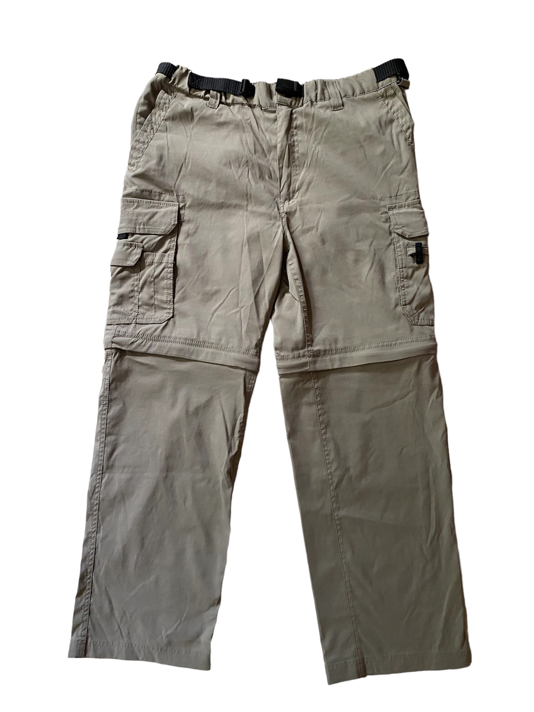 (PRE-OWNED) BC Clothing Men’s Convertible Stretch Hiking Pants/Shorts