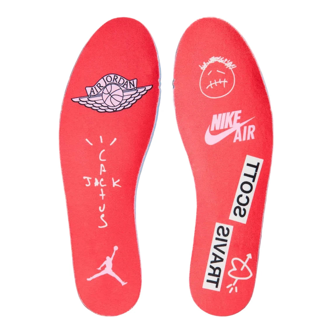 Jordan 1 Retro Low OG SP Travis Scott Sail Tropical Pink