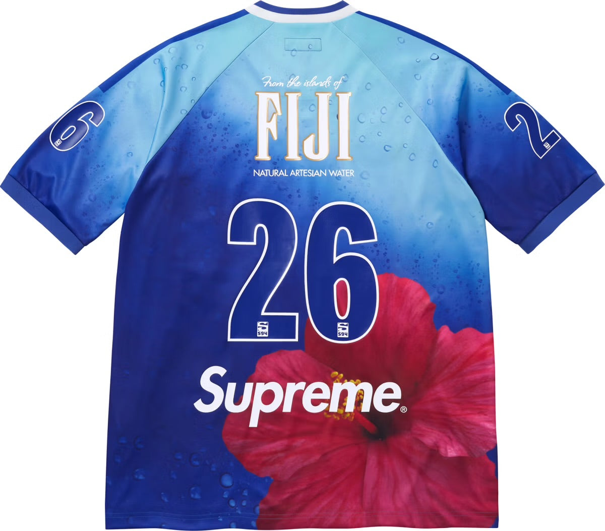 Supreme Fiji Soccer Jersey Multicolour