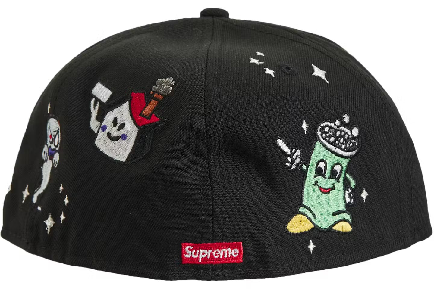 Supreme Characters S Logo New Era Black (SS22)
