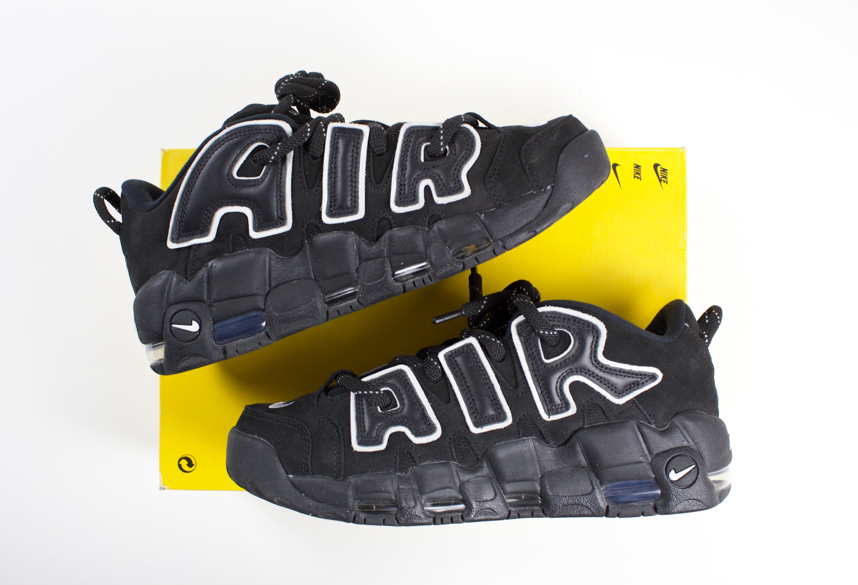 (PRE-OWNED) Nike Air More Uptempo Low AMBUSH Black