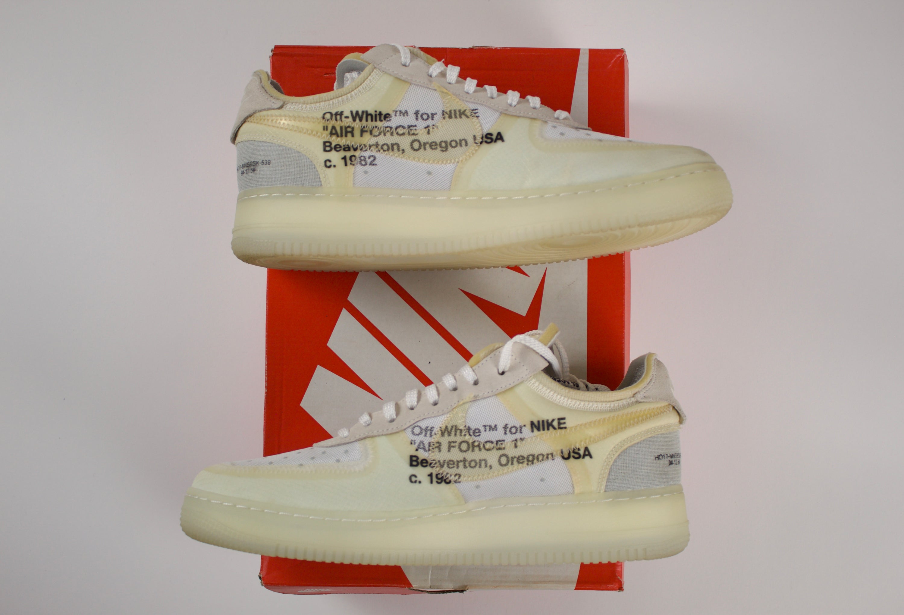 (PRE-OWNED) Nike Air Force 1 Low Off-White