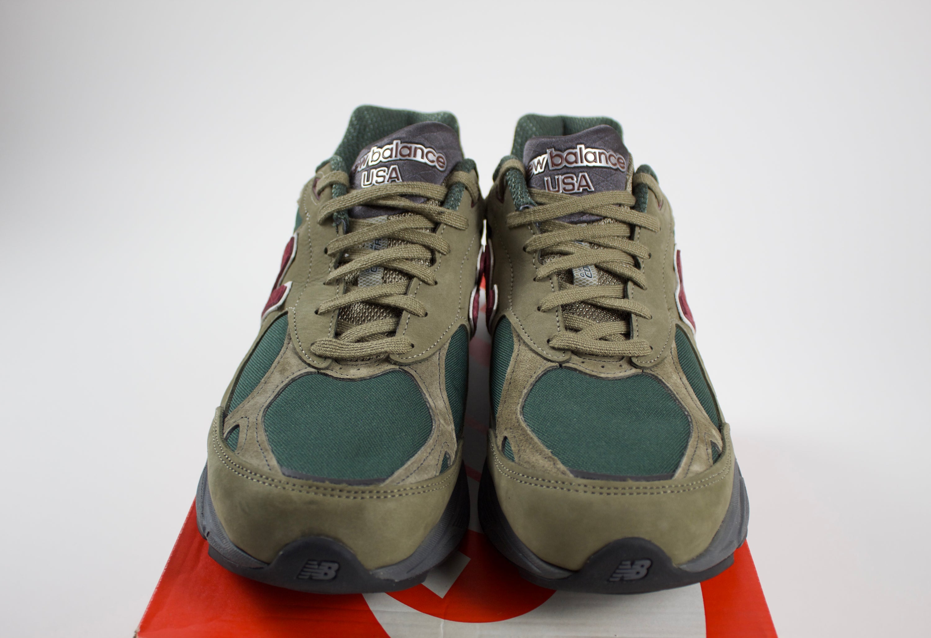 New Balance 990v3 MiUSA Teddy Santis Green Purple
