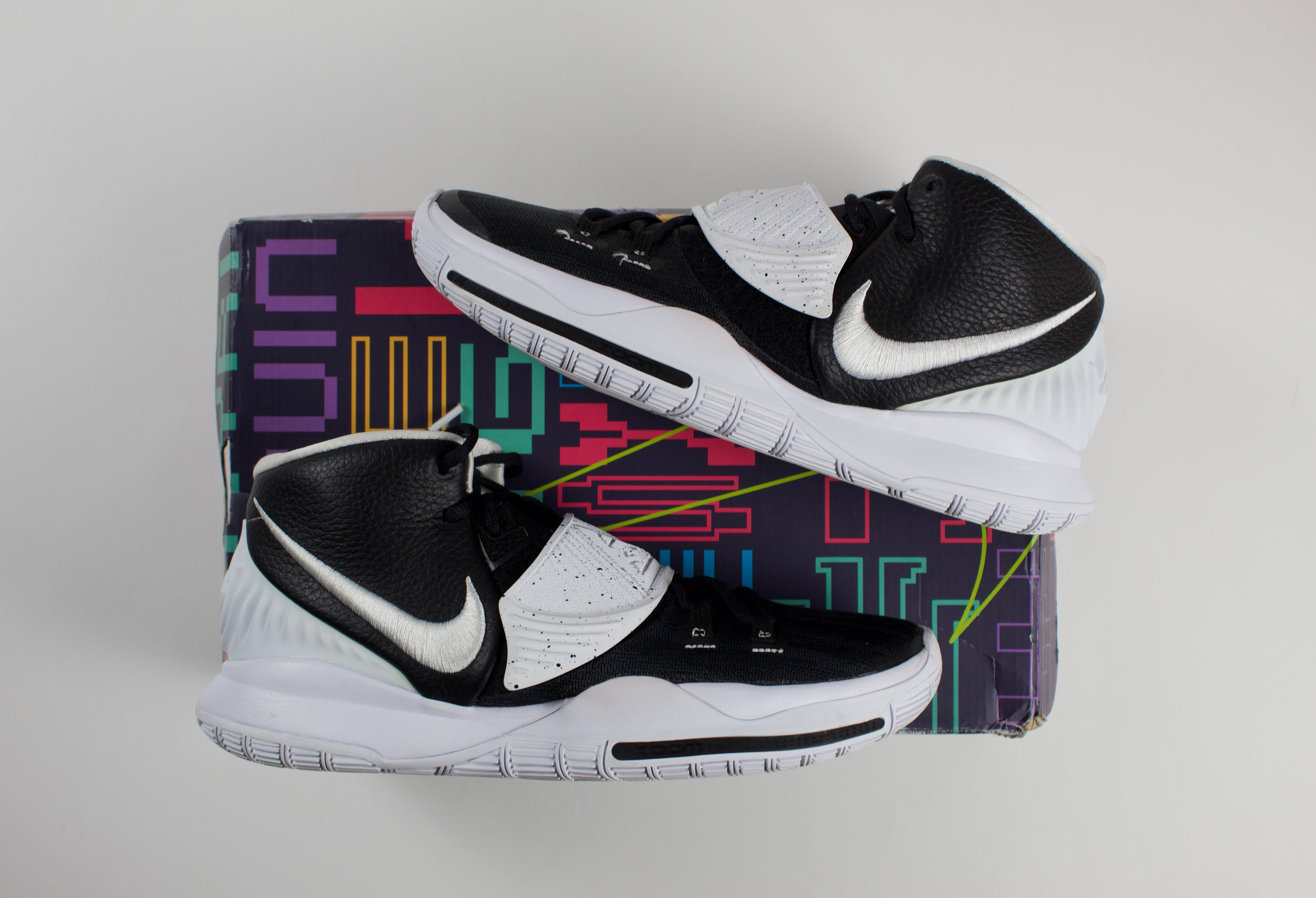 (PRE-OWNED) Nike Kyrie 6 Team Black White