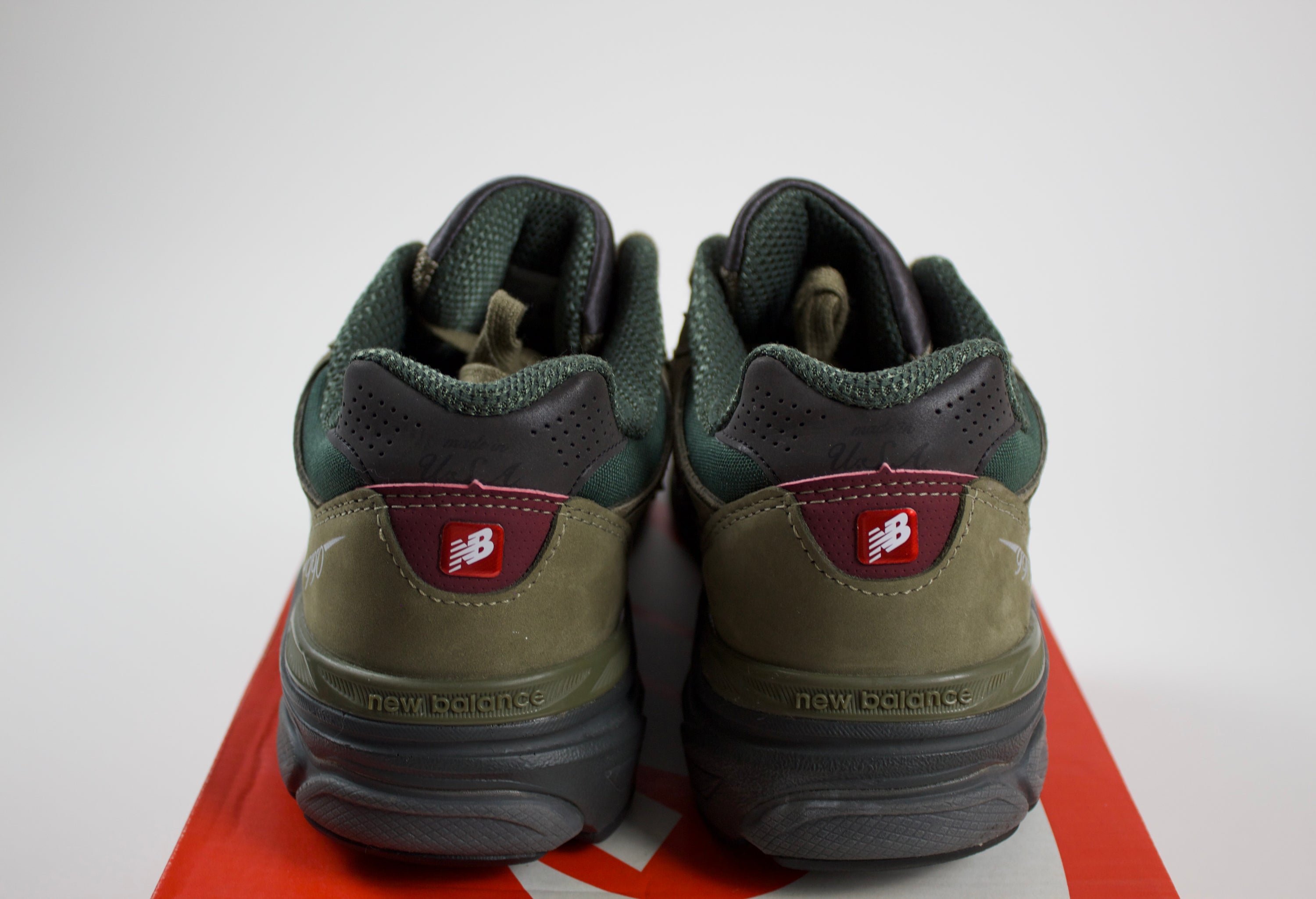 New Balance 990v3 MiUSA Teddy Santis Green Purple