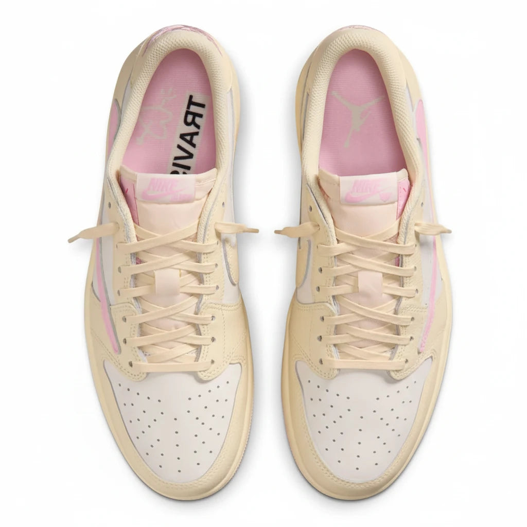 Jordan 1 Retro Low OG SP Travis Scott Shy Pink
