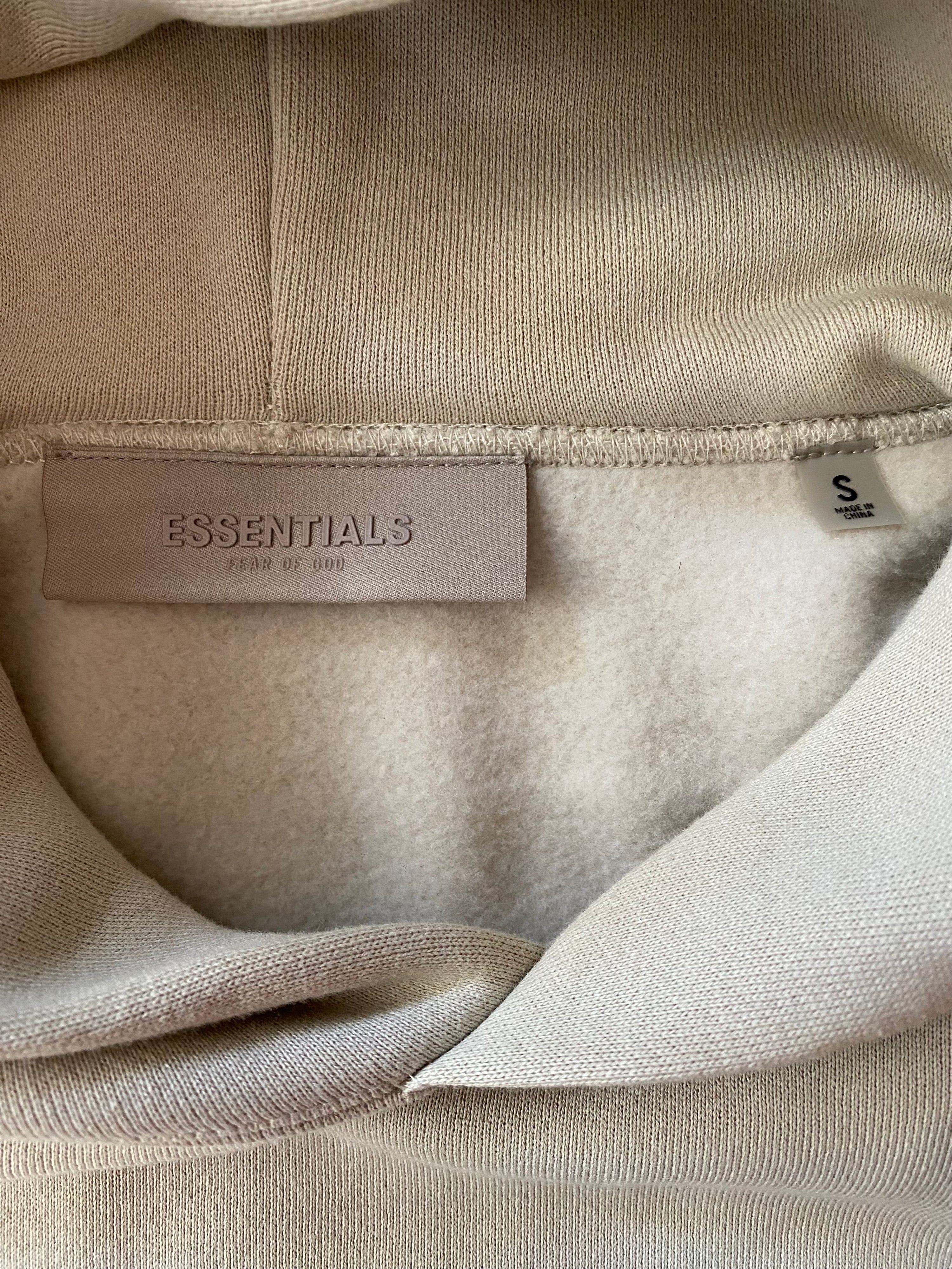 (PRE-OWNED) Fear of God Essentials Relaxed Hoodie Smoke