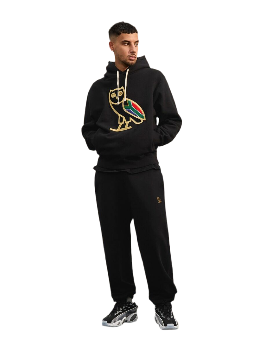 OVO South Africa OG Owl Hoodie Black