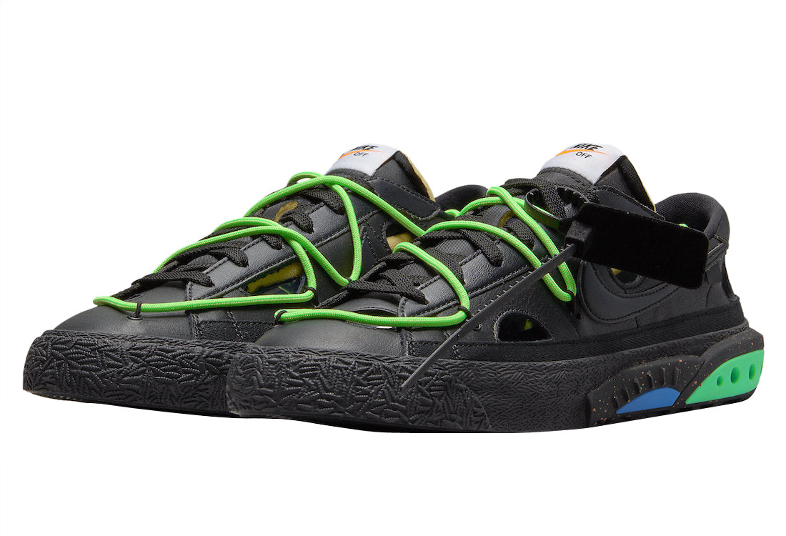 Nike Blazer Low Off-White Black Electro Green