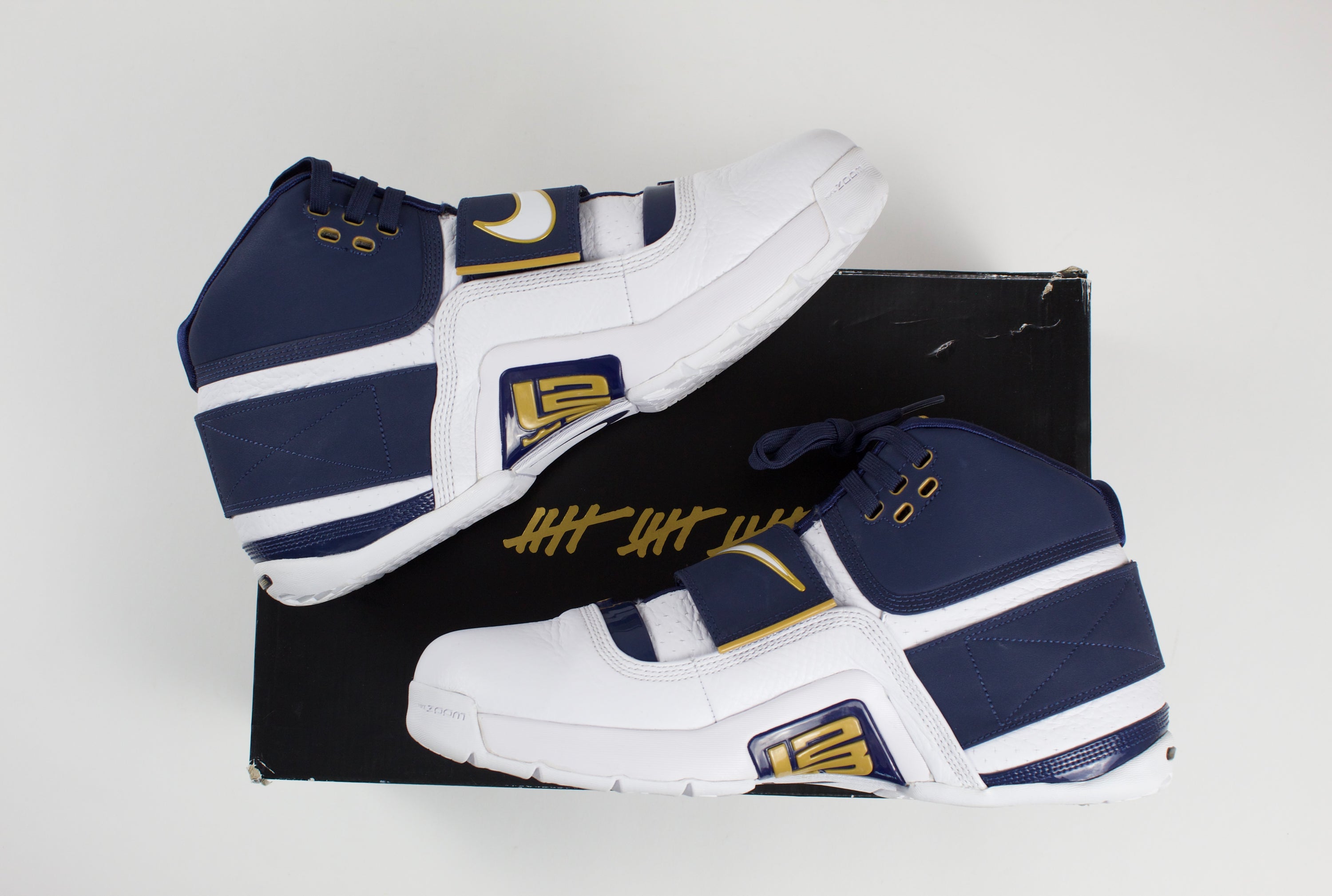 (PRE-OWNED) Nike LeBron Soldier 1 Think 16 25 Straight