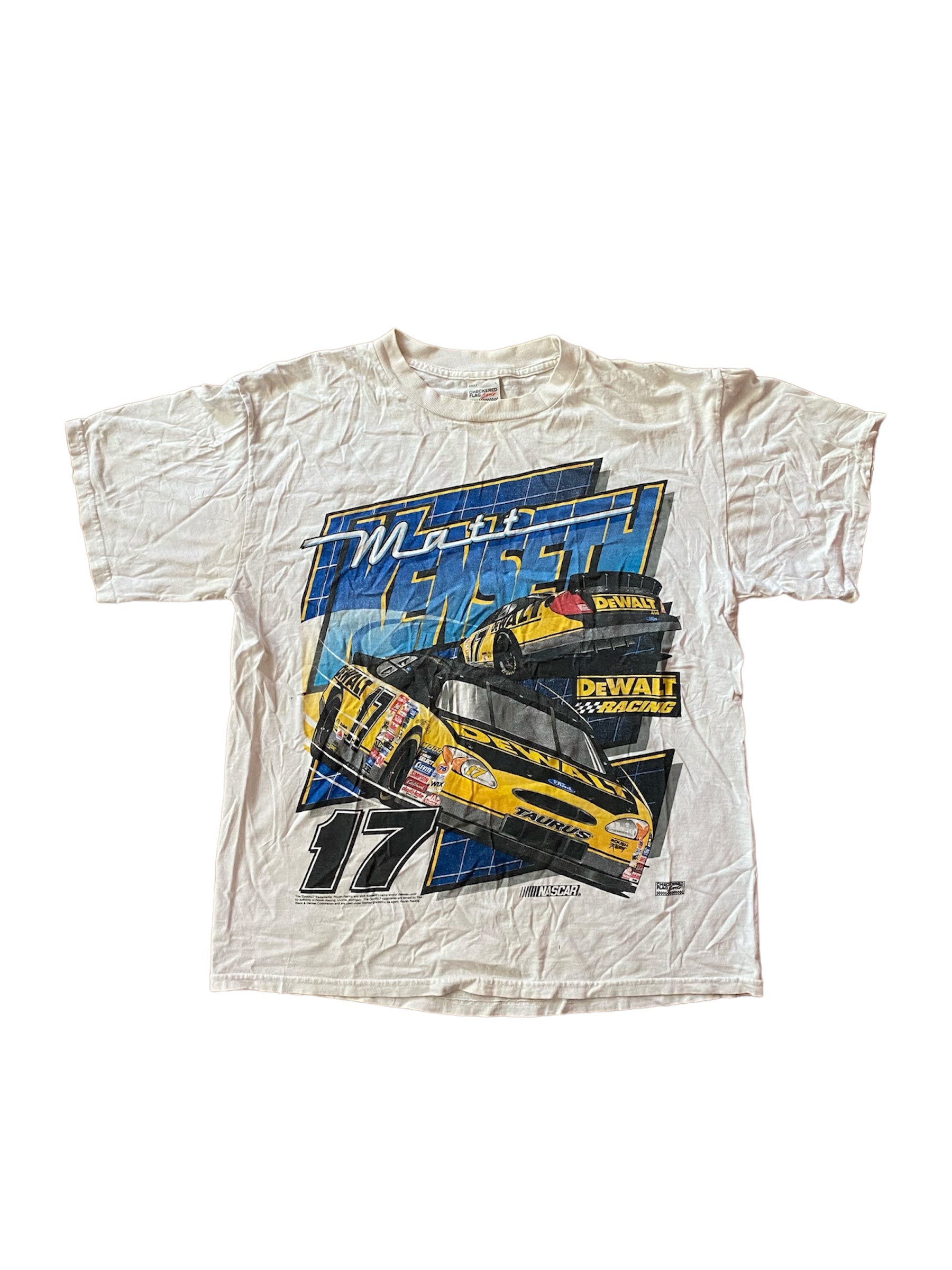 (PRE-OWNED) Matt Kenneth NASCAR #17 DeWalt Racing Tee