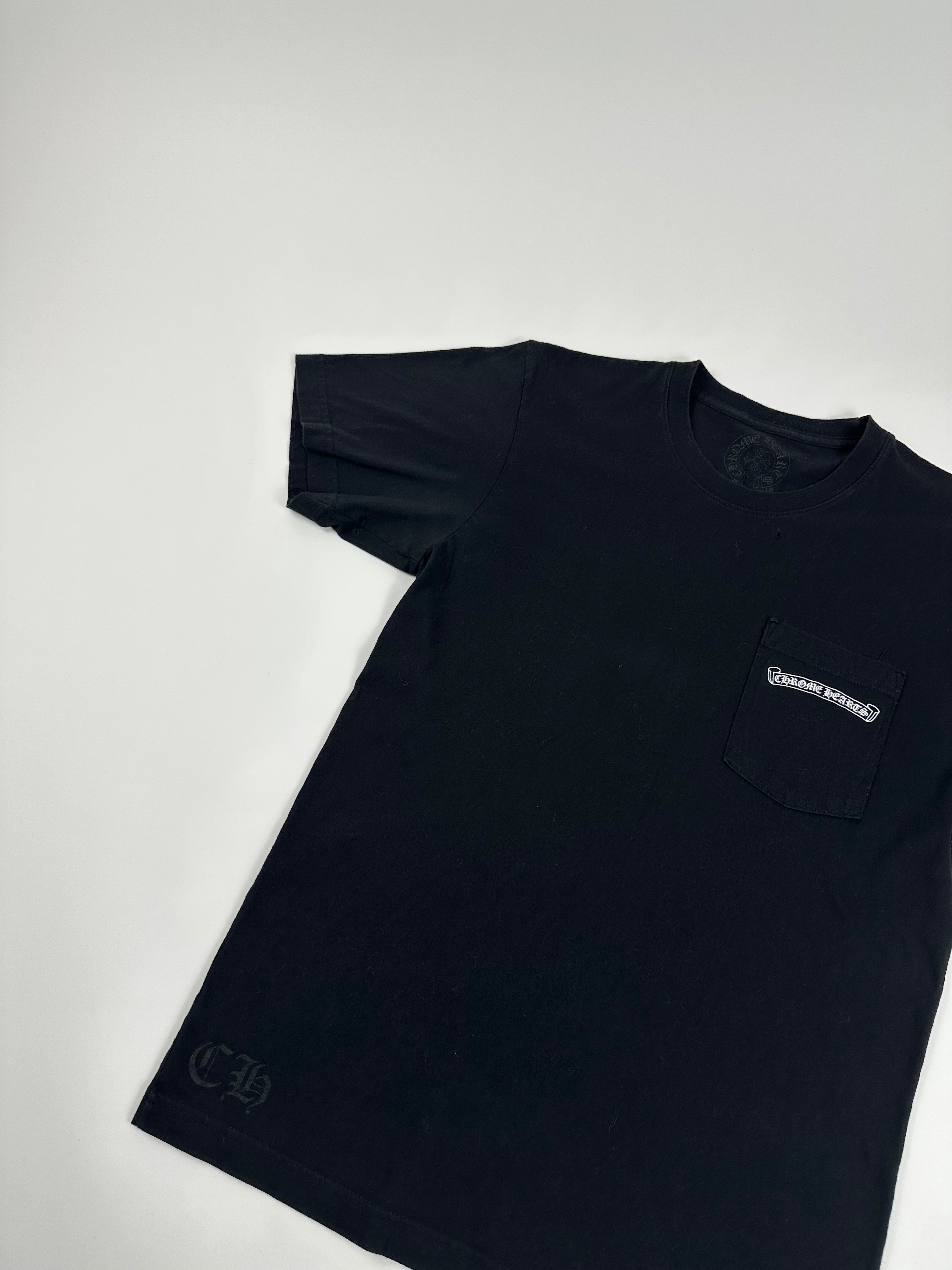 Chrome Hearts Scroll Logo Pocket Tee