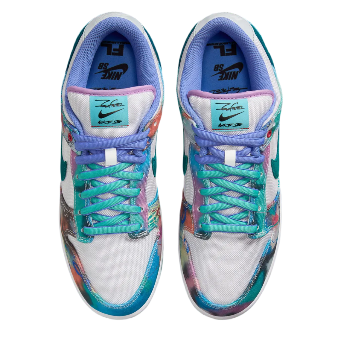 Nike SB Dunk Low Futura Laboratories Bleached Aqua