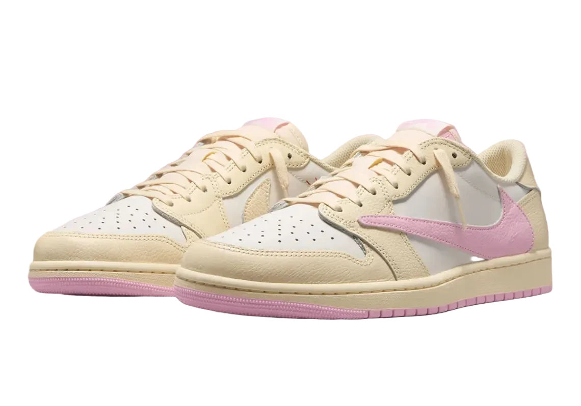 Jordan 1 Retro Low OG SP Travis Scott Shy Pink