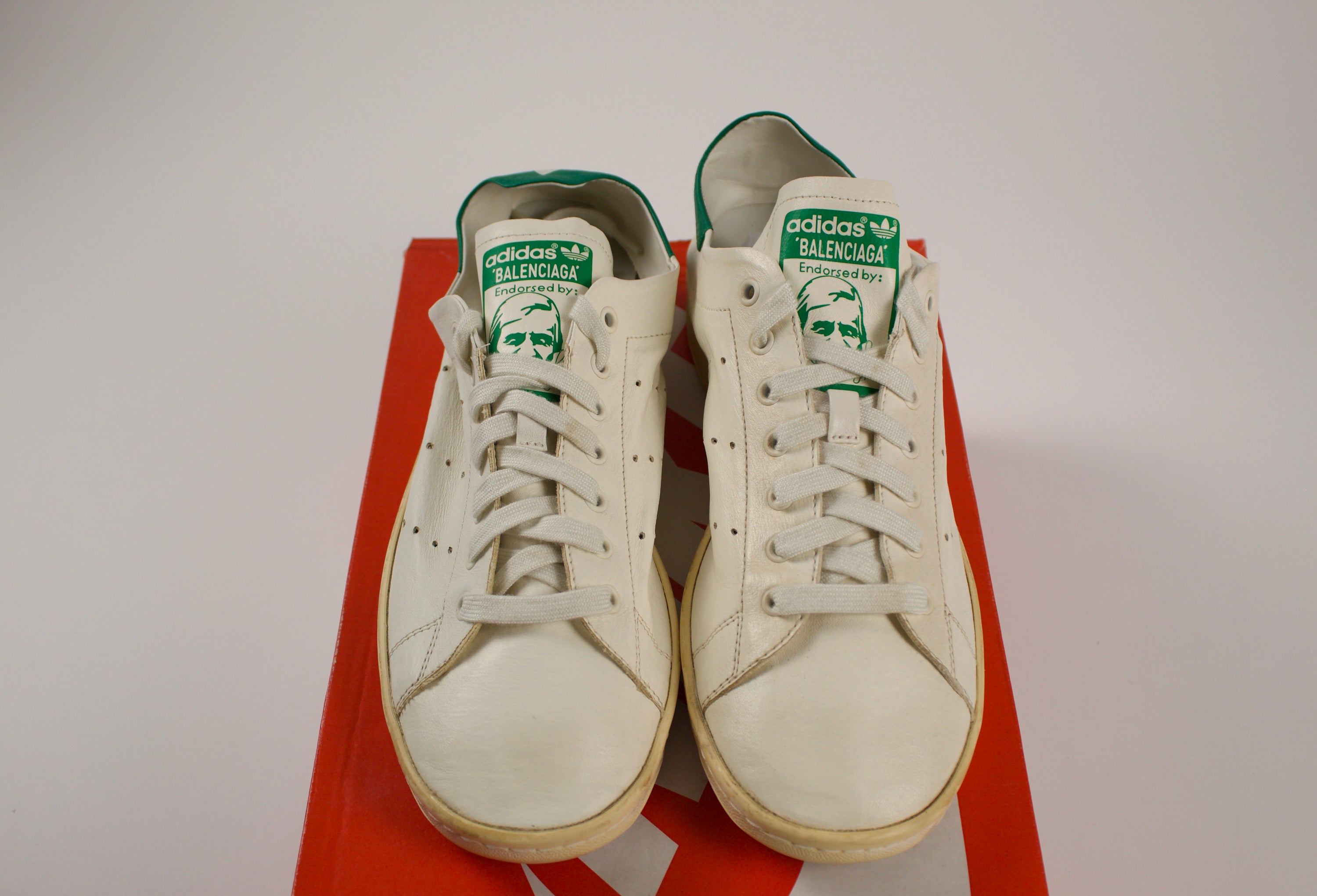 Balenciaga x adidas Stan Smith Worn-Out Green