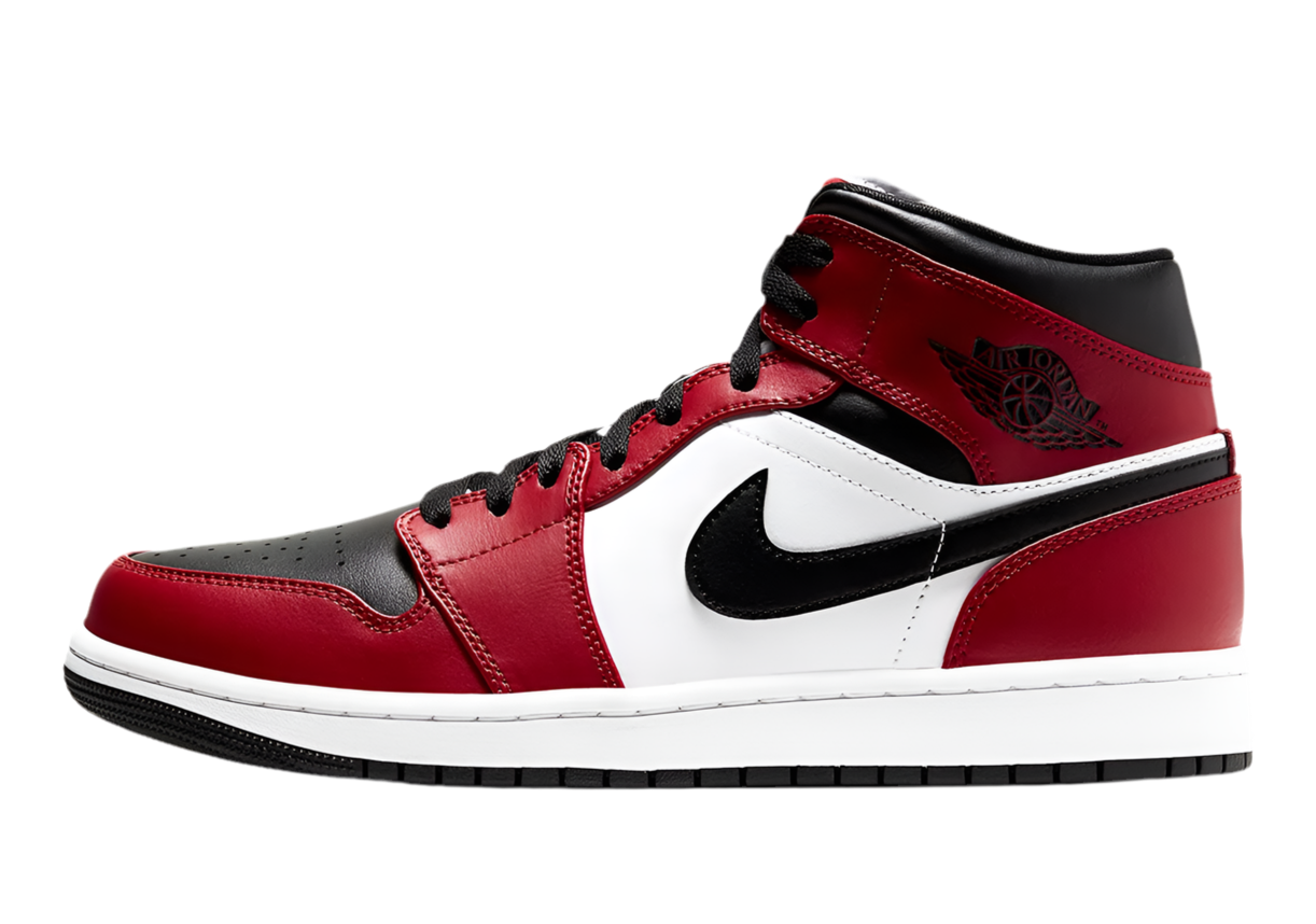 (PRE-OWNED) Jordan 1 Mid Chicago Black Toe (GS)