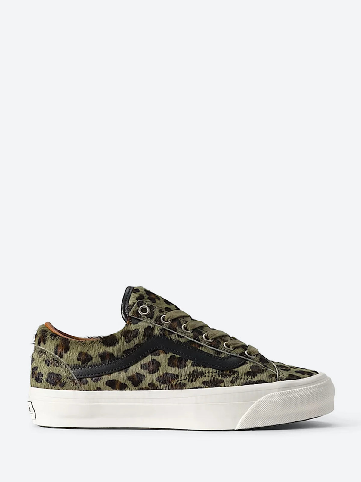 Vans Premium Old Skool 36 Pony Cheetah Olive