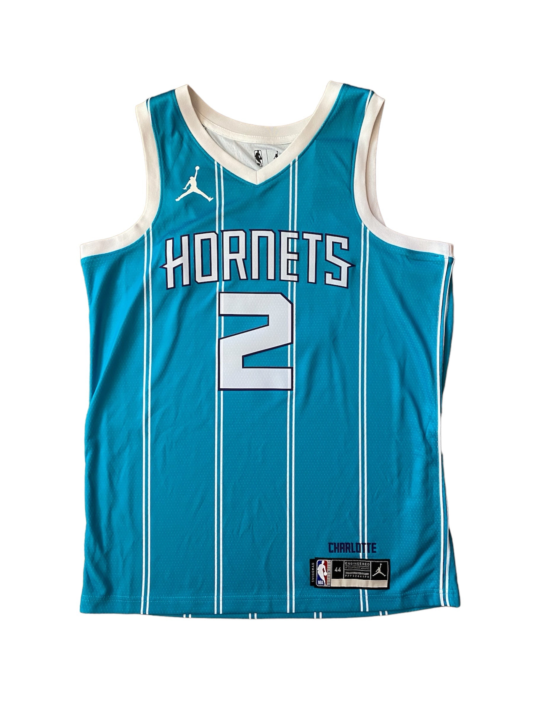 Air Jordan LaMelo Ball Hornets Icon Edition 2022 Swingman NBA Jersey Rapid Teal