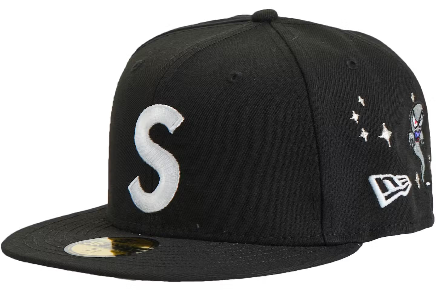 Supreme Characters S Logo New Era Black (SS22)