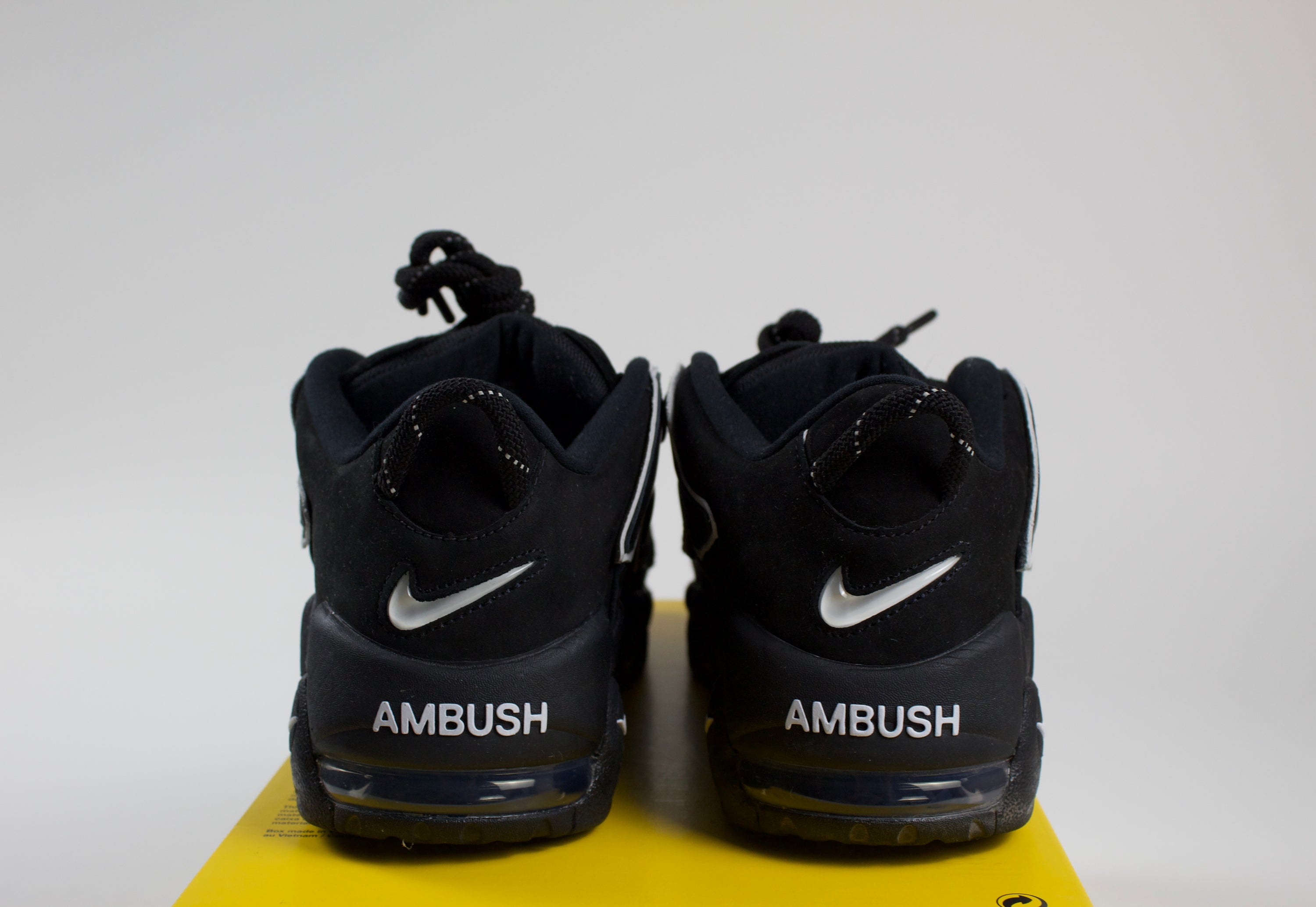 (PRE-OWNED) Nike Air More Uptempo Low AMBUSH Black