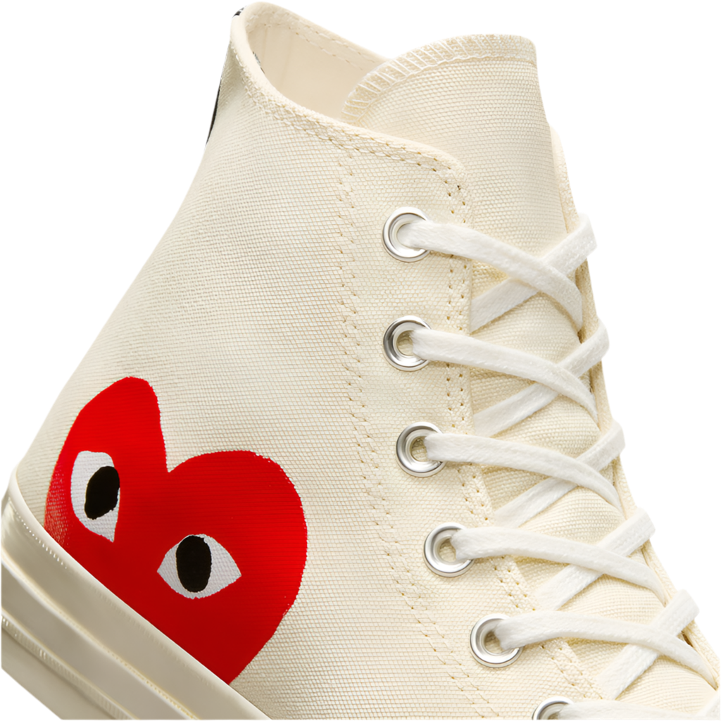 Converse Chuck Taylor All Star 70 Hi Comme des Garcons PLAY White