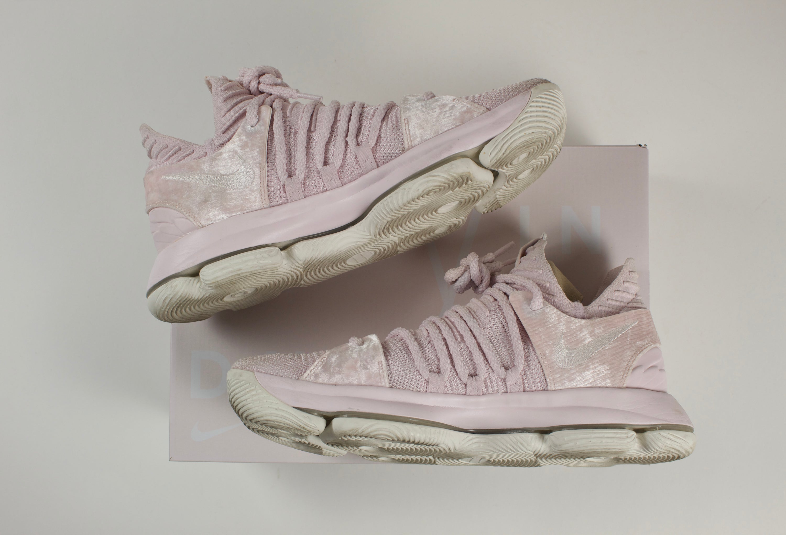(PRE-OWNED) Nike KD 10 Aunt Pearl