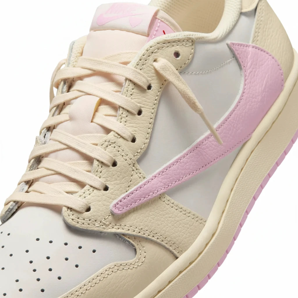 Jordan 1 Retro Low OG SP Travis Scott Shy Pink